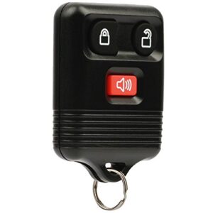 key fob keyless entry remote fits ford, lincoln, mercury, mazda f150 f250 f350 escape expedition explorer ranger flex (and more)