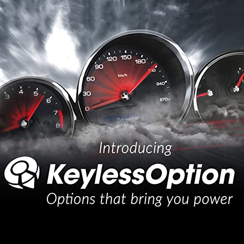 KeylessOption Keyless Remote Fob Uncut Ignition Car Key for Jeep Liberty, Stratus, Intrepid GQ43VT17T, 04602260