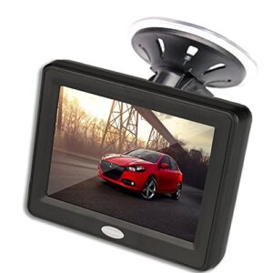 3.5'' Inch TFT LCD Car Color Rear View Monitor Screen for Parking Rear View Backup Camera with 2 Optional Bracket
