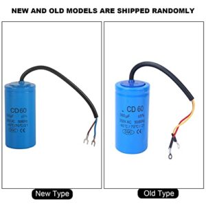 CD60 Capacitor, 250V 300uf switching capacitor Accessories for explosion-proof household Appliances, -40 ° C / 70 ° C / 21 Start Capacitor 300uf Capacitor