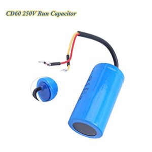 CD60 Capacitor, 250V 300uf switching capacitor Accessories for explosion-proof household Appliances, -40 ° C / 70 ° C / 21 Start Capacitor 300uf Capacitor