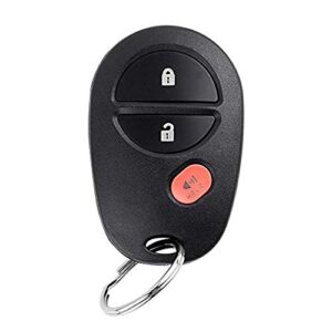 car key fob keyless entry remote replacement gq43vt20t 3-btn for 2004-2016 toyota sienna,2005-2016 toyota tacoma,2007-2016 toyota tundra