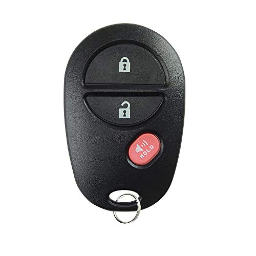 Car Key Fob Keyless Entry Remote Replacement GQ43VT20T 3-Btn for 2004-2016 Toyota Sienna,2005-2016 Toyota Tacoma,2007-2016 Toyota Tundra