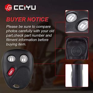 cciyu Replacement Keyless Entry Remote Replacement for 15008008 15008009 Control Key Fob Clicker