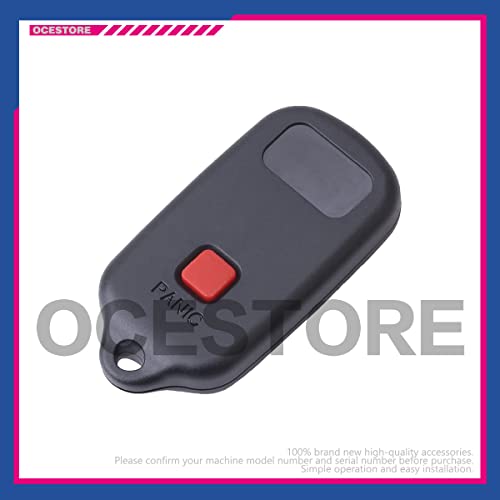 OCESTORE HYQ12BAN Car Key Fob Keyless Control Entry Remote HYQ12BBX 4 Button Vehicles Replacement Compatible with 4RUNNER Sequoia HYQ1512Y