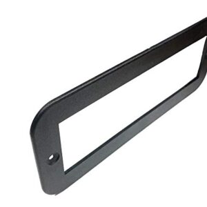 Generic Kioti Radio Mounting Plate for Mounting Single Din Stereo Radio Mount Black Trim Bezel