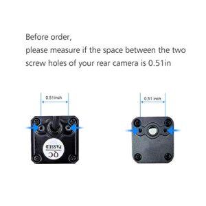 Universal Rear Camera Mounting Bracket,Dash Cam Mirror Cam Backup Camera Mount,Only Rearview Camera Holder,Back Up Camera Bracket,Reverse Camera Mount(4Pack)