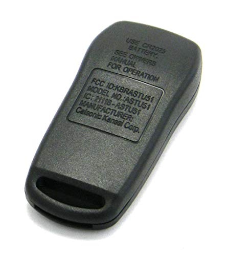 Replacement Case Compatible With 2004-2009 Nissan Quest 6-Button Key Fob Remote (FCC ID: KBRASTU51, P/N: 28268-5Z200)