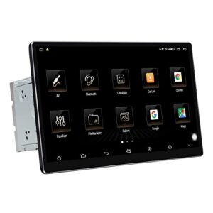 JOYING Carplay Stereo 11.6 Inch Octa Core Double Din Car Stereo Android 10 Navigation Car Stereo With Full-Fit 1920x1080 Screen 8GB+128GB Support Bluetooth 5.1/AM/FM Radio/4G Module/DVR/Back-Up Camera