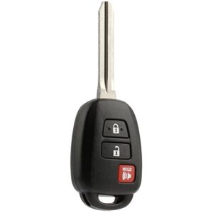 car key fob keyless entry remote fits toyota 2012 2013 2014 2015 2016 prius (hyq12bdm, 1551a-12bdm, 89070-52f60)