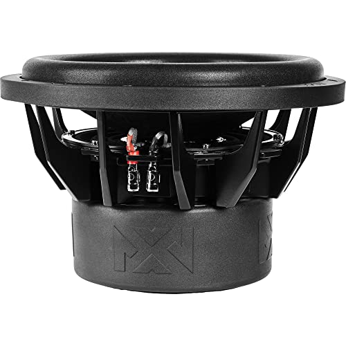 NVX VCW124v3 (VCW124 Version 3) 2400 Watt Peak (1200W RMS) 12" VC-Series v3 Dual 4-Ohm Car Subwoofer…