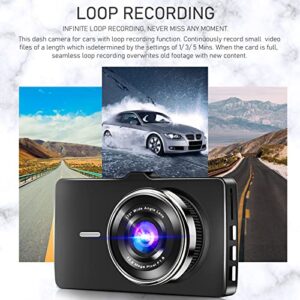 Dash Cam 4K WiFi Dash Camera for Cars 3" Dashcam with Super Night Vision 170° Wide Angle Dashboard Cam Recorder,G-Sensor,Motion Detection,Loop Recording,Parking Monitor