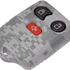 Dorman 13625GYC Keyless Entry Transmitter Cover Compatible with Select Models, Gray Digital Camouflage