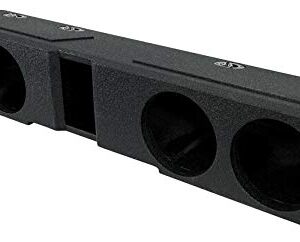 Rockville Quad 8" Sub Box for 2009-2020 Ford F150 Super Crew+2017-2020 F250/350