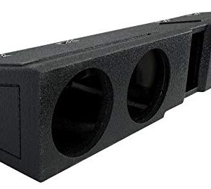 Rockville Quad 8" Sub Box for 2009-2020 Ford F150 Super Crew+2017-2020 F250/350