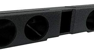 Rockville Quad 8" Sub Box for 2009-2020 Ford F150 Super Crew+2017-2020 F250/350