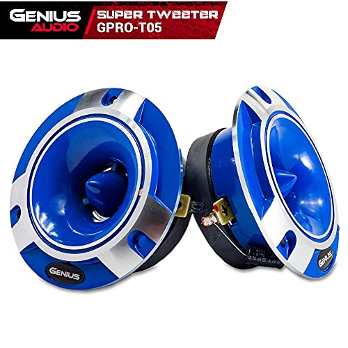 Genius GPRO-T05 1" 150 Watts-Max Tweeter Car Audio Aluminium Diaphragm 4-Ohms Pair