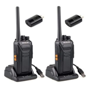retevis rt27 walkie talkies for adults gift,long range 2 way radios rechargeable,vox clear voice easy operation durable,two way radio for outdoor hiking hunting climbing(2 pack)