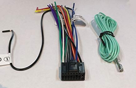 Wire Harness for JVC KWV10 KWV100 KWV200BT KWV20BT KWV21BT KWV30BT KWV40BT KWV41BT KWV50BT Stereos