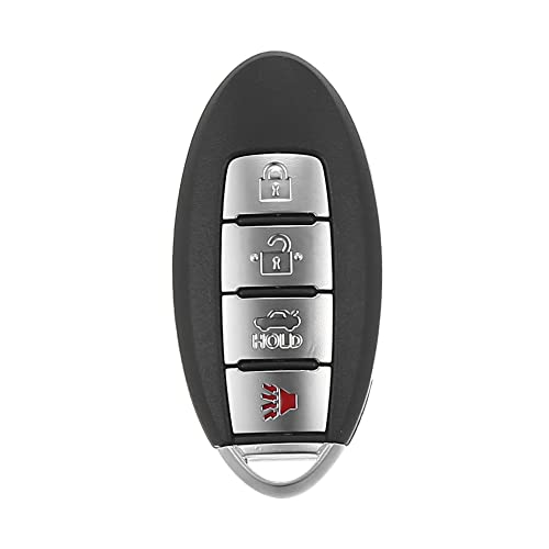 X AUTOHAUX 433MHz KR5S180144014 Replacement Smart Proximity Insert Keyless Entry Remote Key Fob for Nissan Altima Maxima 2013 2014 2015 4 Buttons 47Chip 7812D-S180014