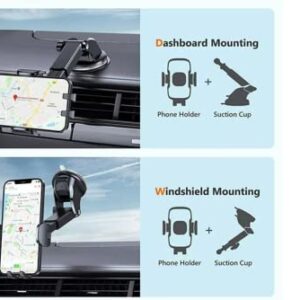 Car Phone Mount, Air Vent mobilePhone Holder for Car