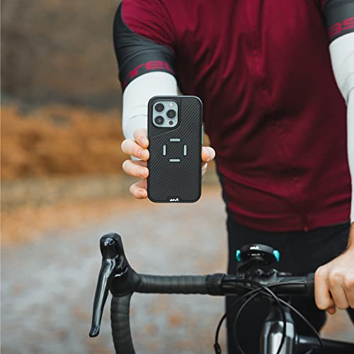 MOUS - Bike Phone Mount and Phone Case for iPhone 14 Pro - Bicycle Phone Holder Kit - IntraLock Bike Mount and Evolution Phone Case for iPhone 14 Pro - Evolution Cycle