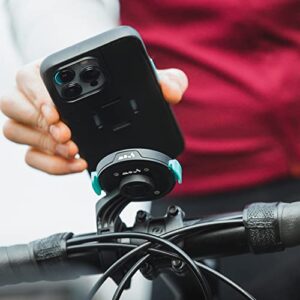 MOUS - Bike Phone Mount and Phone Case for iPhone 14 Pro - Bicycle Phone Holder Kit - IntraLock Bike Mount and Evolution Phone Case for iPhone 14 Pro - Evolution Cycle