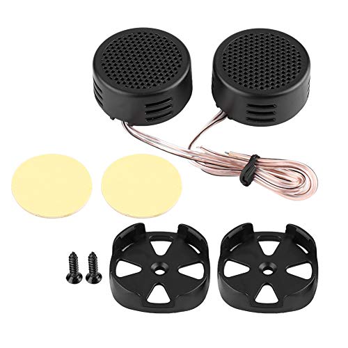 Car Audio Speaker, 12V 500W Mini Car Sound Speaker Audio System Tweeter 200mm 98dB Loudspeaker Automobile Speaker Black