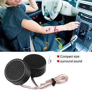 Car Audio Speaker, 12V 500W Mini Car Sound Speaker Audio System Tweeter 200mm 98dB Loudspeaker Automobile Speaker Black