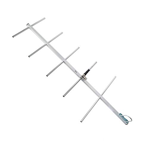 HYS YAGI Antenna High Gain 9dBi UHF 70cm Base Antenna UHF 400-470 MHz 5 Elements Antenna for Motorola Repeater Kenwood Baofeng 2-Way Radio