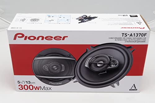 PIONEER Pioneer TS-A1370F 5-1/4" 300 Watts 3-Way Coaxial Car Speakers