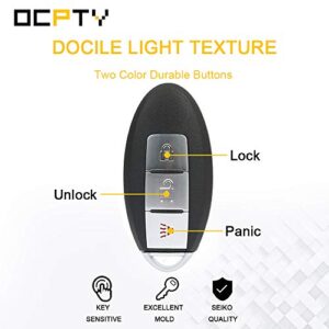 OCPTY 1 X Flip Key Entry Remote Control Key Fob Transmitter Replacement for 02 03 04 05 06 07 08 09 10 11 12 13 14 15 16 for Infiniti for Nissan 1.6L 1.8L 2.0L 2.4L 2.5L CWTWB1U415 3 Buttons 315 Mhz