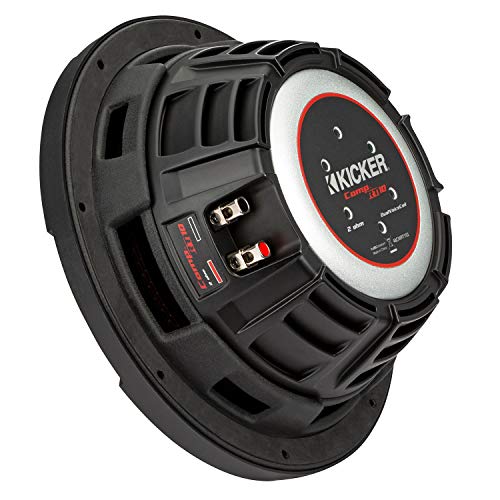 KICKER CompRT 10"(25cm) Subwoofer, DVC, 4-ohm, RoHS Compliant