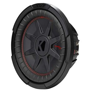 KICKER CompRT 10"(25cm) Subwoofer, DVC, 4-ohm, RoHS Compliant