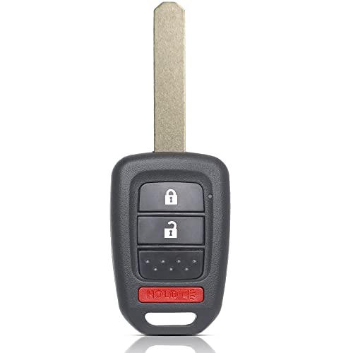 Key Fob Remote Replacement Fits for Honda Fit 2015 2016 2017 2018 2019 2020/Crosstour 2013-2015/CR-V 2014-2016 MLBHLIK6-1T Keyless Entry Remote Control 35118-TY4-A00(Pack of 1)