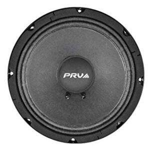 PRV AUDIO 8 Inch Midrange Speaker 8MR600X, 600 Watts Program Power, 8 Ohm, 2 in Dual Layer Voice Coil, 300 Watts RMS Pro Audio Speaker (Single)
