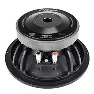 PRV AUDIO 8 Inch Midrange Speaker 8MR600X, 600 Watts Program Power, 8 Ohm, 2 in Dual Layer Voice Coil, 300 Watts RMS Pro Audio Speaker (Single)