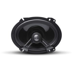 Rockford Fosgate T1682 Power 6"x8" 2-Way Coaxial Full-Range Speakers - Black (Pair)