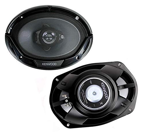 Kenwood KFC-1665S + KFC-6965S 6.5" 300W 2-Way Plus (2) 6x9 400W 3-Way Car Speakers