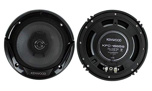 Kenwood KFC-1665S + KFC-6965S 6.5" 300W 2-Way Plus (2) 6x9 400W 3-Way Car Speakers