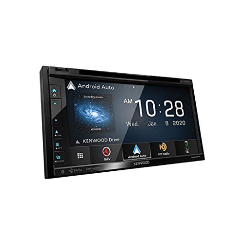 Kenwood DNX697S 6.8" CD/DVD Garmin Navigation Touchscreen Receiver w/ Apple CarPlay and Android Auto