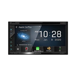 Kenwood DNX697S 6.8" CD/DVD Garmin Navigation Touchscreen Receiver w/ Apple CarPlay and Android Auto