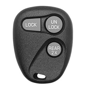 key fob replacement for 1997 1998 1999 chevrolet tahoe car remote keyless entry fccid:abo1502t, 16245100-29, 16245102 ;by auto key max (1)