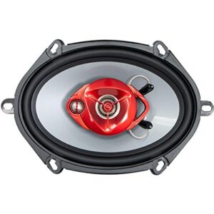 Pair of SoundXtreme 5x7/ 6x8 in 3-Way 350 Watts Coaxial Car Speakers 4-Ohm (2 Speakers)