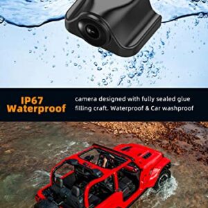 Backup Rear View Camera,IP67 Waterproof /Night Vision /WDR Wide Dynamic,/HDR high Dynamic /AHD and Super Wide Angle Reverse Rear View Backup Camera for Cars Pickup Trucks SUVs RVs Vans