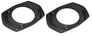 jsp manufacturing® 2 pack car boat marine speaker adapter plate 6×9 5×7 6×8 to 5.25″