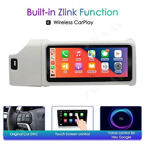 ZWNAV 12.3 inch Android 12 Car Stereo for for Land Rover Range Rover Sport L494 Vouge L405 SE 2010-2016,Plus air Panel,Car GPS Navigation Head Unit, Bluetooth, Carplay,WiFi