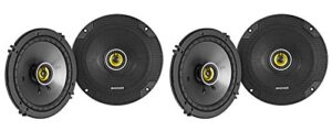 (4) kicker 46csc654 csc65 6.5″ 6-1/2″ 300w 4-ohm car audio coaxial speakers