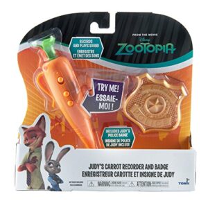 Zootopia Judy's Carrot Recorder And Badge