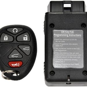 Dorman 99156 Keyless Entry Remote 6 Button Compatible with Select Chevrolet / GMC Models (OE FIX)